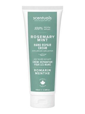 SCENTUALS ROSEMARY MINT HAND REPAIR CREAM 100ML - NEW/SEALED